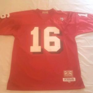Joe Montana Stitched NFL Throwback Jersey